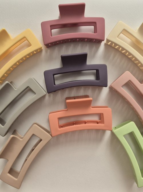 کلیپس مات و رنگی مستطیلی