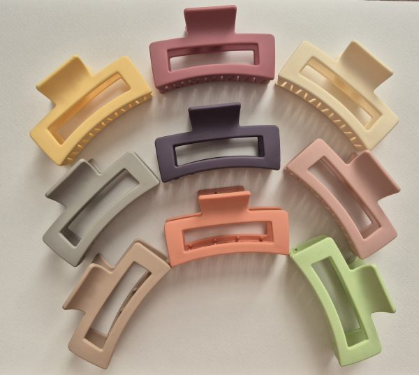 کلیپس مات و رنگی مستطیلی