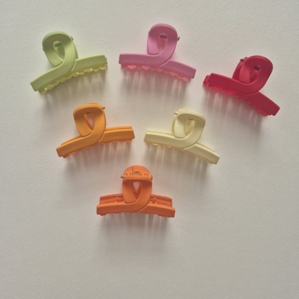 کلیپس هلالی رنگارنگ