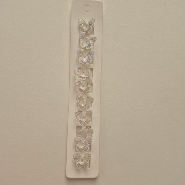 قفل مو پروانه سفید