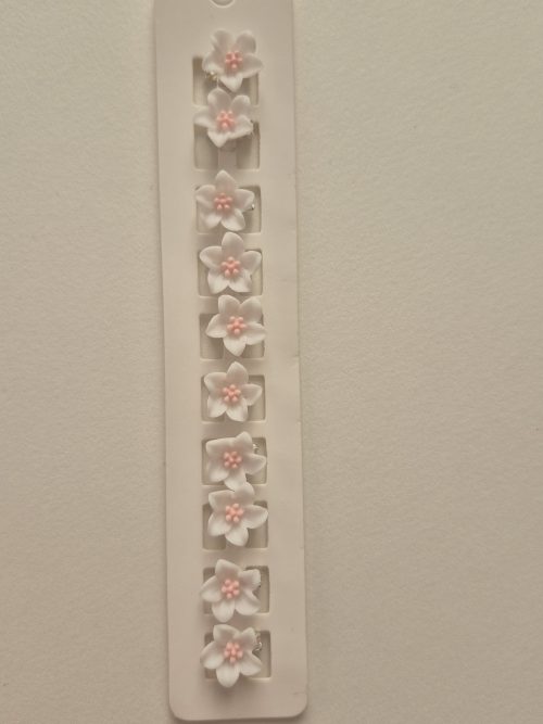 قفل مو گل نرگس (صورتی)