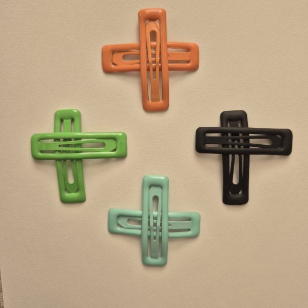 گیره رنگارنگ تق تقی